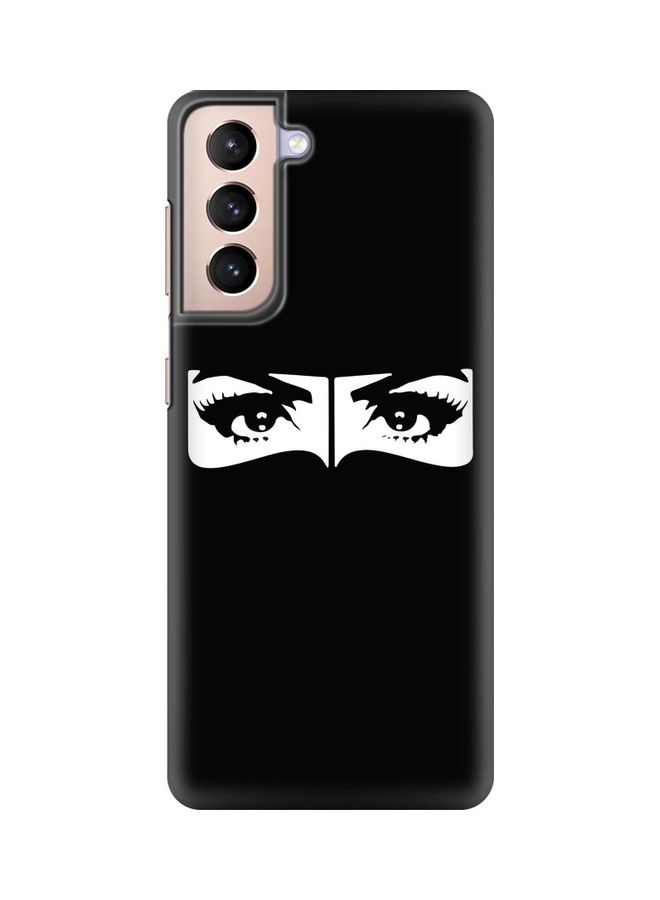 Stylizedd Naqabi Eyes Case Cover For Samsung Galaxy S21 5G Black - Image 1