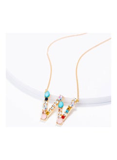 5esha W Letter Pendant Necklace  - Image 2