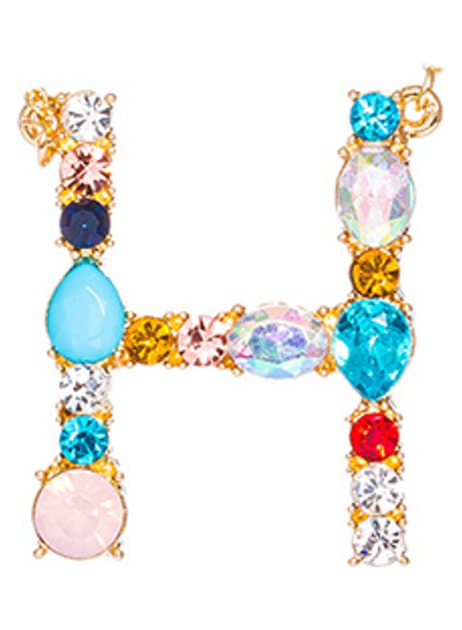 5esha - H Letter Pendant Necklace - Image 1