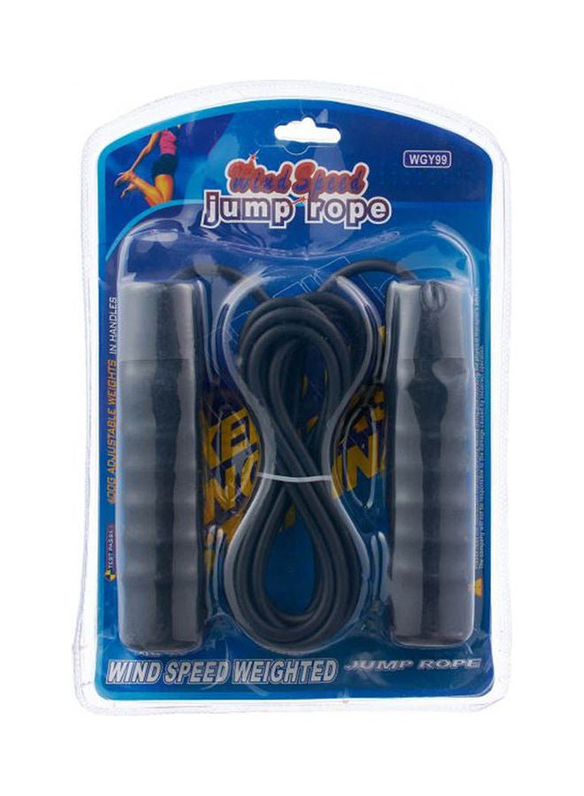 سبورتس حبل قفز ويند سبيد مع مقبض مصنوع من مادة إسفنجية 3متر