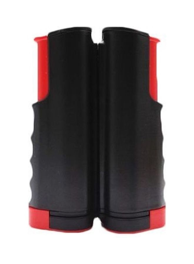 Generic - Portable Telescopic Table Tennis Net Rack, Black/Red - Image 1