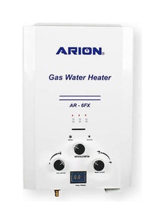 Digital Gas Water Heater AR-6FX
with adaptor AR-6FX White, Silver - v1614190149/N44723694A_1