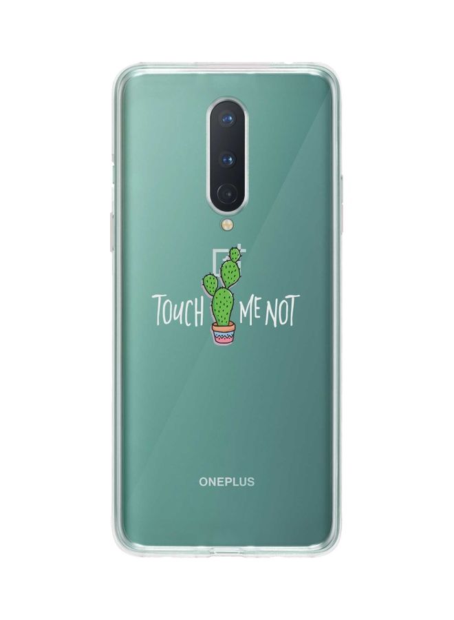 Stylizedd Touch Me Not Classic Case Cover For Oneplus 8 Clear - Image 1