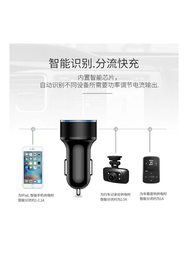 C030 Dual Fast Car Charger Blue  - Image 4