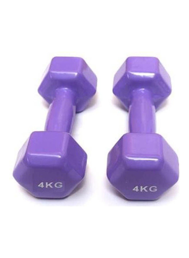 Generic 2-Piece Dumbbell Vinyl 4kg 