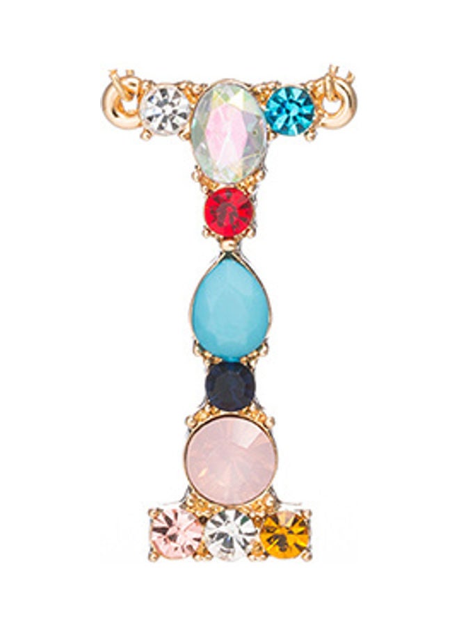 5esha - I Letter Pendant Necklace - Image 1