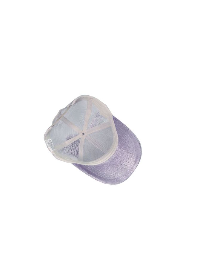 babyqlo - Big Bow Detail Cap Purple - Image 1