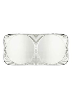 Silver Front Sunshade 130x60 CM