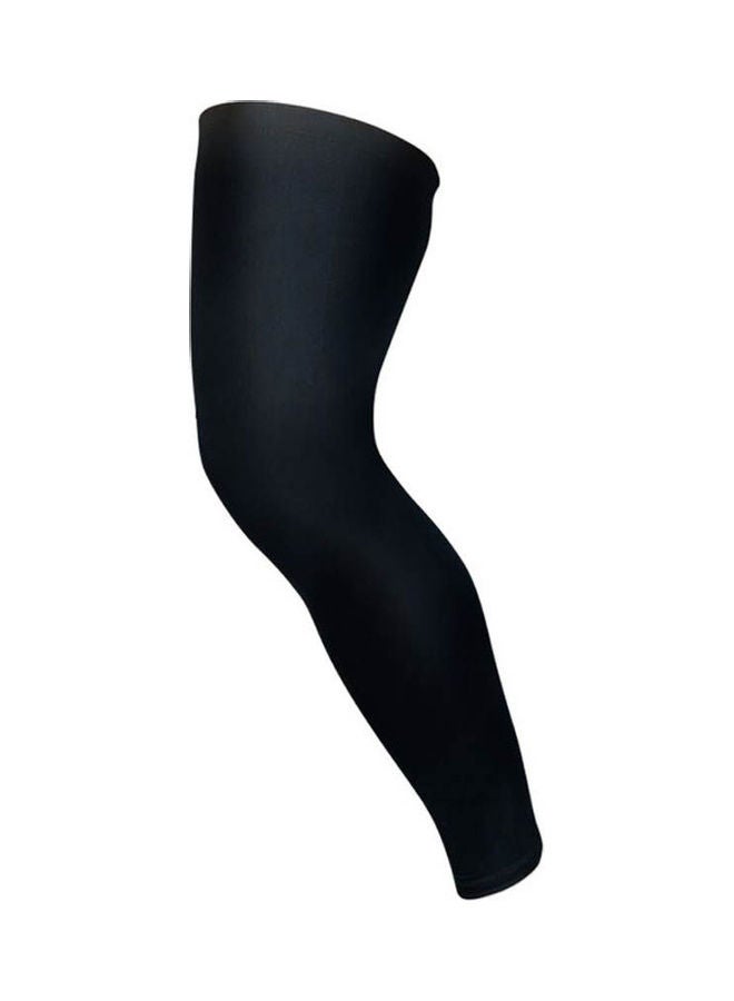 Generic Viqilany 1Piece Elastic Lengthen Compression Leg Warmers Cycling Football Knee Calf Leg Sleeves Basketball Uv Sun Leg Protection  - Image 1