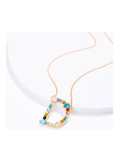 5esha D Letter Pendant Necklace  - Image 3