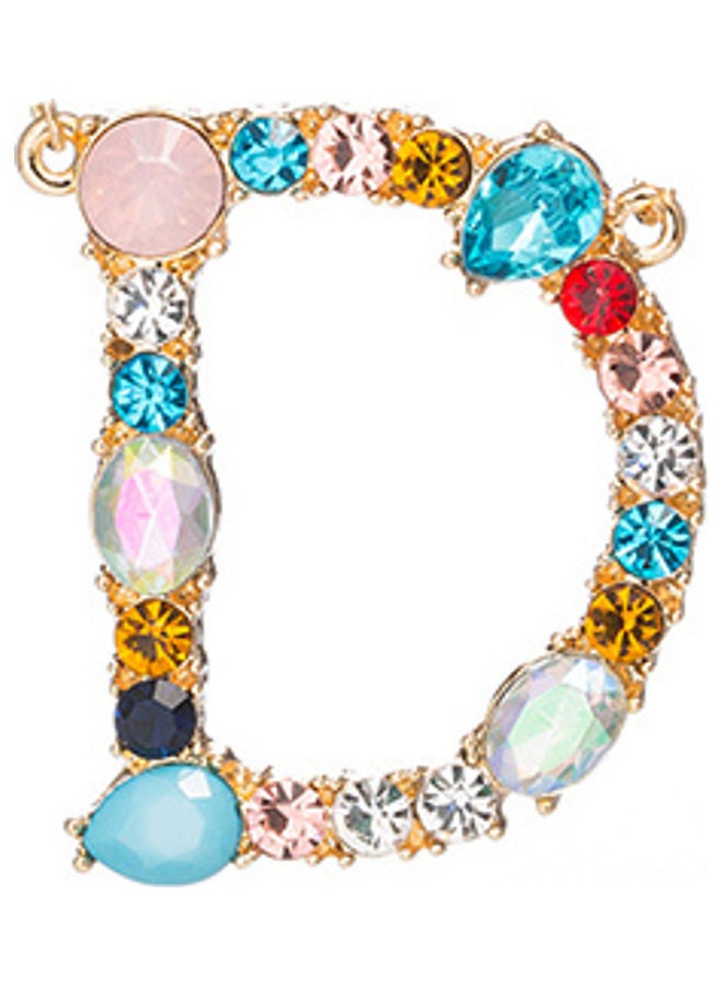 5esha - D Letter Pendant Necklace - Image 1