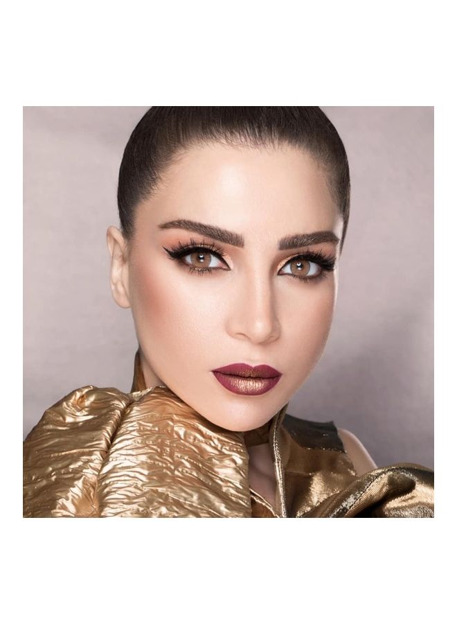 Luminous - Women's luminous latin brown Lenses Magnifying and shiny lenses for the eye they are  soft and light on the eyes and they are licensed by most countries of the world and have the ability to enter oxygen. Let your eyes breathe with Luminous - Image 1