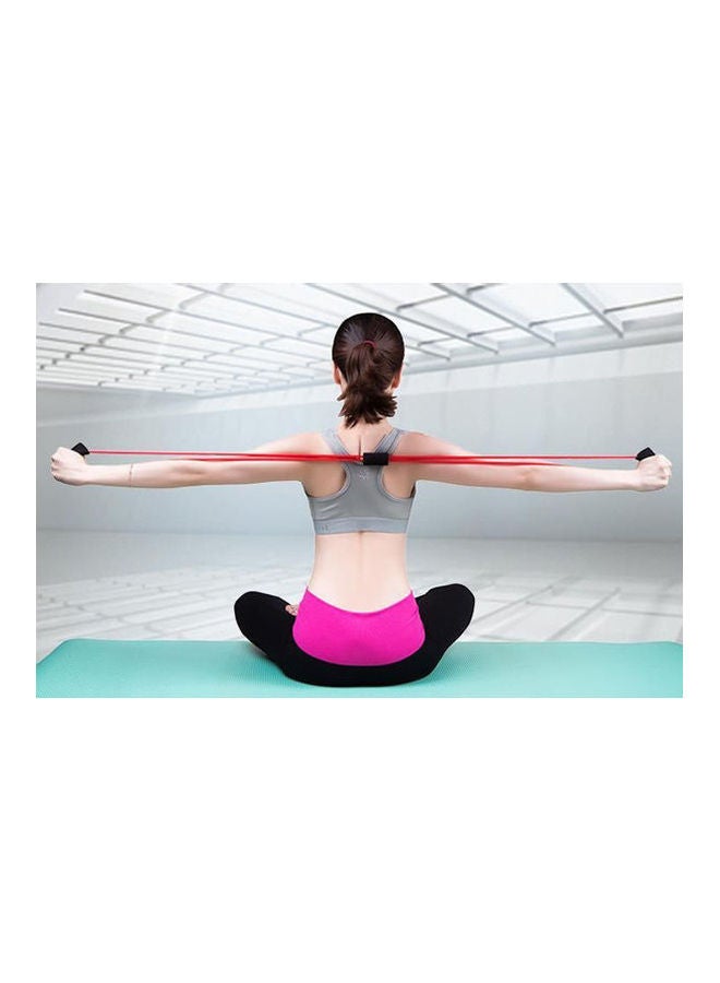 Resistance Training Bands Tube Workout Exercise for Yoga Fashion Body Building Fitness Equipment, Purple - Image 2