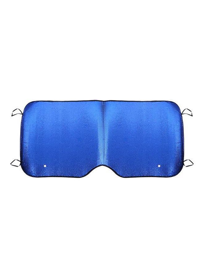 Generic Car Windshield Sun Shade For Full Size Cars, Suv, Trucks And Vans, For Protection From The Sun And Heat - Foldable - Blue 