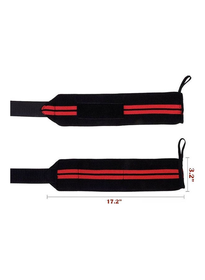 Adjustable Wrist Sleeve Wrap Sports Bracers Wrapped Bandage Pressurized Weightlifting Protector Outdoor Sports Fitness Wristband 18.2cm - Image 2