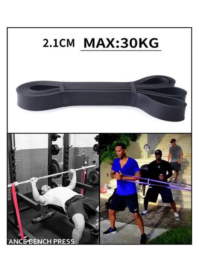 Generic Resistance Band Assist Rubber Pull Up Exercise Powerlifting  Loop for Body Stretching Powerlifting  Training Power Bands Heavy Duty Workout  - Image 2