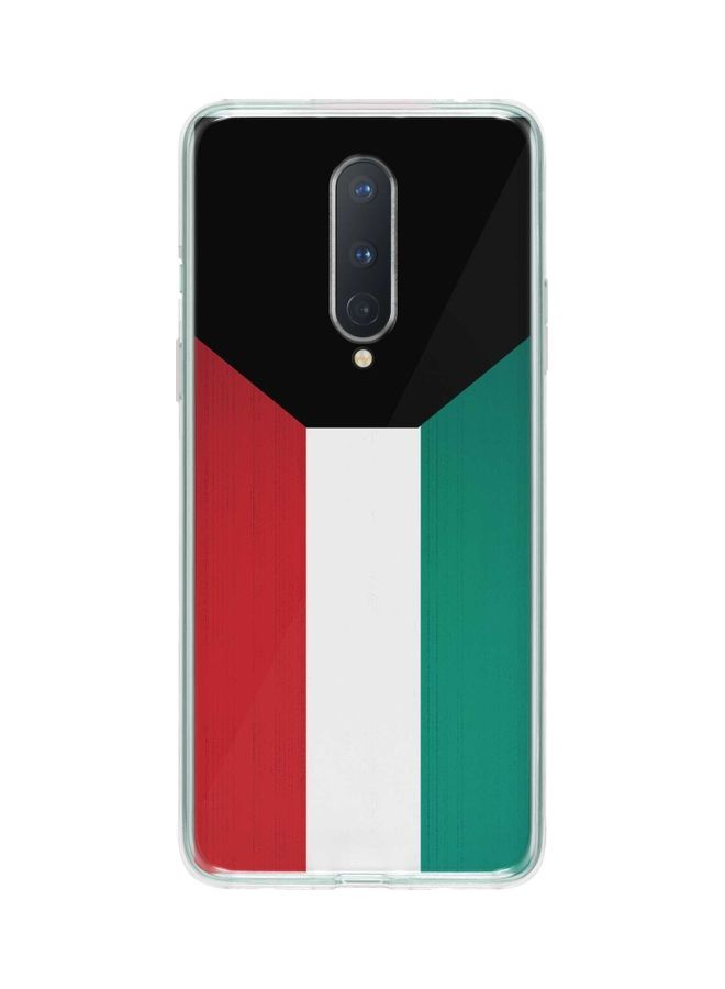 ستايلايزد غطاء حماية من سلسلة كلاسيك بطبعة علم دولة الكويت لهاتف ون بلس 8 متعدد الألوان - Image 1