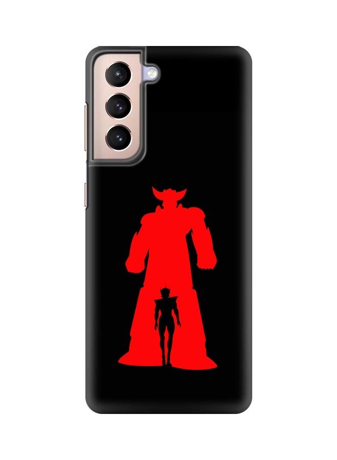 Grendizer Case Cover For Samsung Galaxy S21 Plus 5G Black/Red