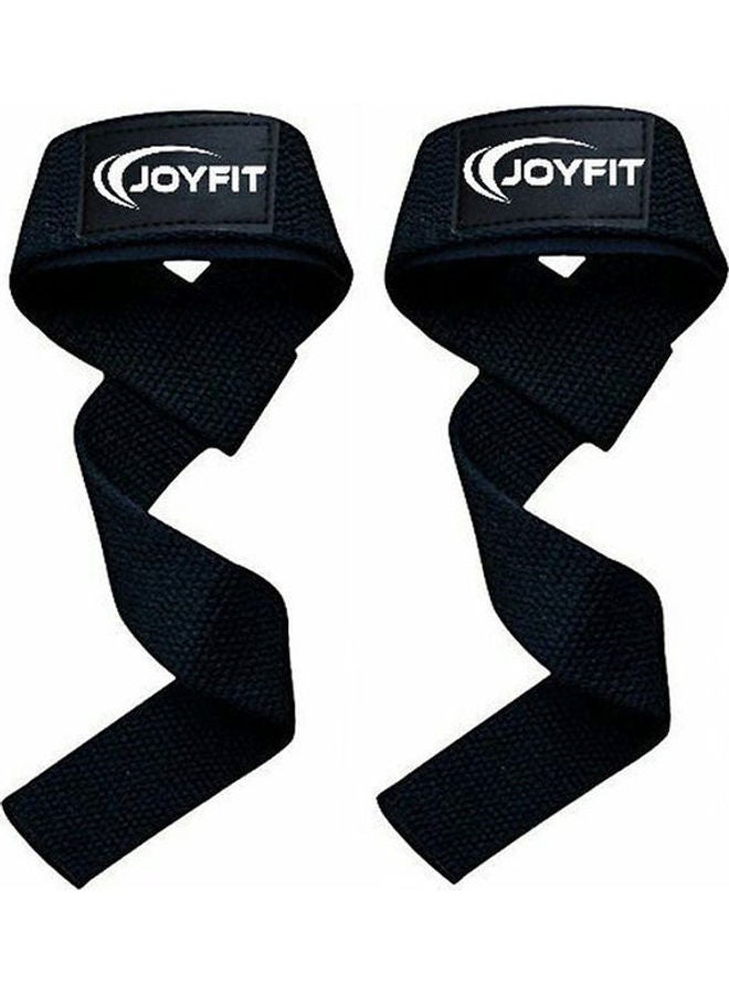 أحزمة رفع أثقال مبطنة بالقطن لدعم المعصم تساعد على تقوية قبضة اليد ورفع الأوزان لتمارين كروس فيت ورفع الأثقال - Image 1