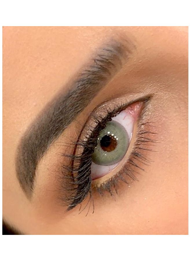 Luminous - Women's luminous dazling green Lenses Magnifying and shiny lenses for the eye they are  soft and light on the eyes and they are licensed by most countries of the world and have the ability to enter oxygen. Let your eyes breathe with Luminous - Image 1