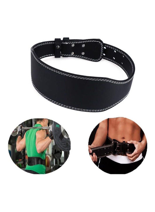 حزام رفع الأثقال لحماية الخصر يصلح  للاستخدام عند اجراء تمارين اللياقة البدنية وفي صالة الألعاب الرياضية - Image 2