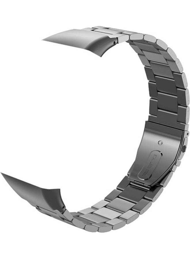 Replacement Stainless Steel Strap For Honor Band 6 Grey - Image 1
