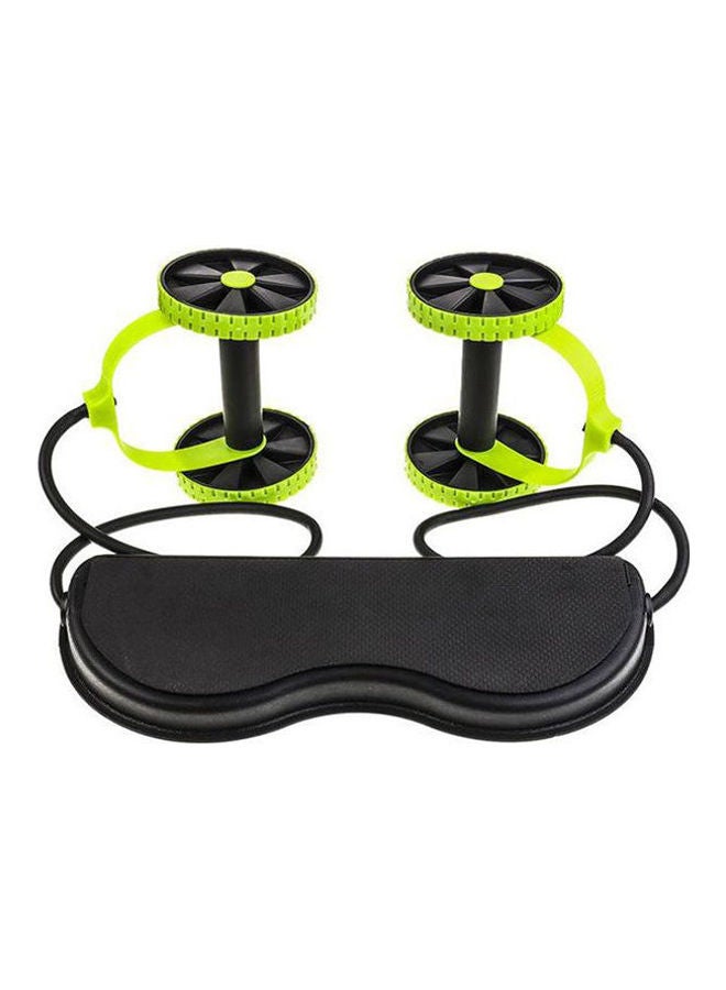 Ab Roller Abdominal Muscle Trainer Wheel Arm Waist Leg Exercise Multi-Functional Exercise Gym Fitness Equipments With Mat - Image 1