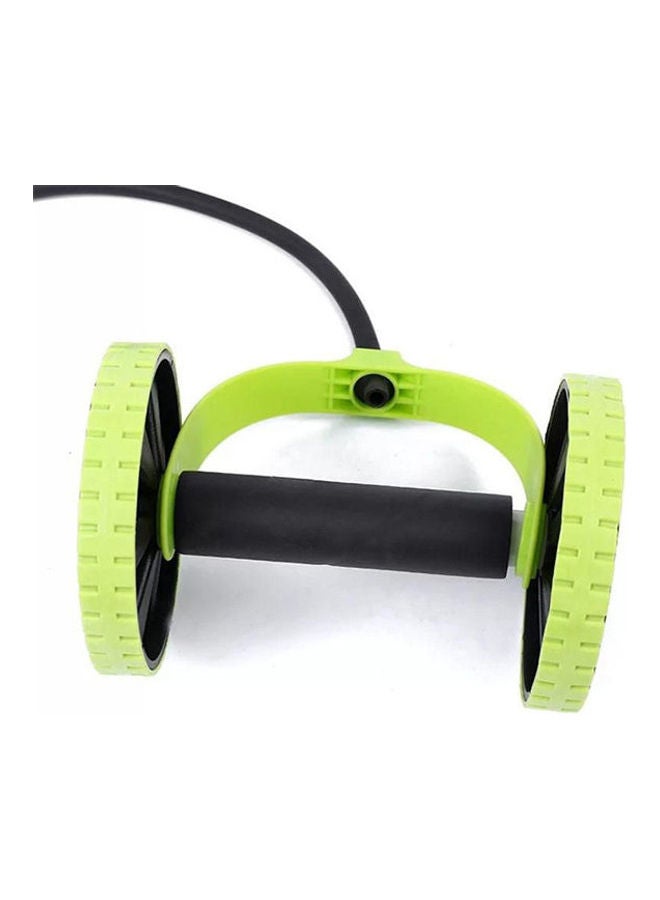 Ab Roller Abdominal Muscle Trainer Wheel Arm Waist Leg Exercise Multi-Functional Exercise Gym Fitness Equipments With Mat - Image 2