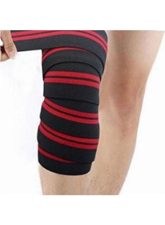 Weightlifting Knee Wraps Support Sleeves Cross Training Powerlifting Squart - Image 2