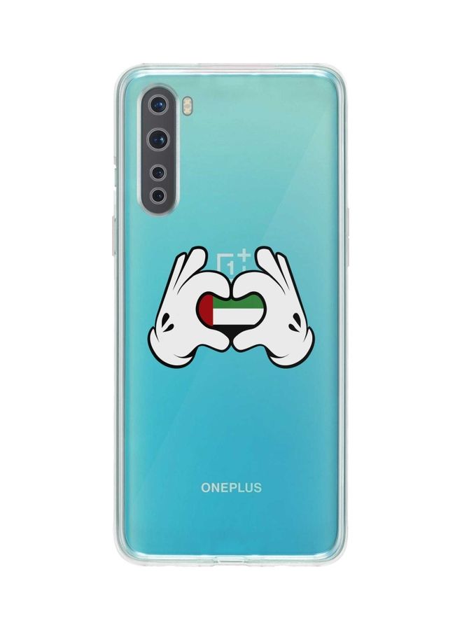 Stylizedd Protective Case Cover For OnePlus Nord Clear/White - Image 1