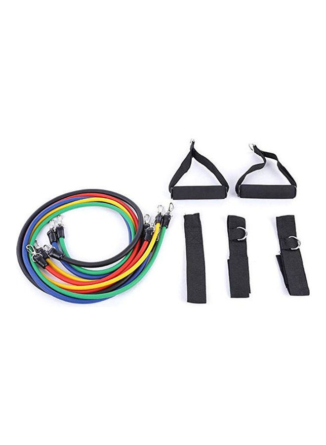 Kanteen Store Professional Fitness Equipment Workout Bands Set With Door Anchor, Ankle Straps, Cushioned Handles And Carrying Bag 20cm  - Image 1