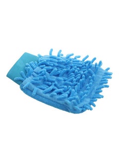 Premium Car Wash Glove, Best Microfiber Cleaning Mitts - Lint Free & Ultra Absorbent use for Cars, Trucks, SUVs, Boats & Motorcycles - Blue