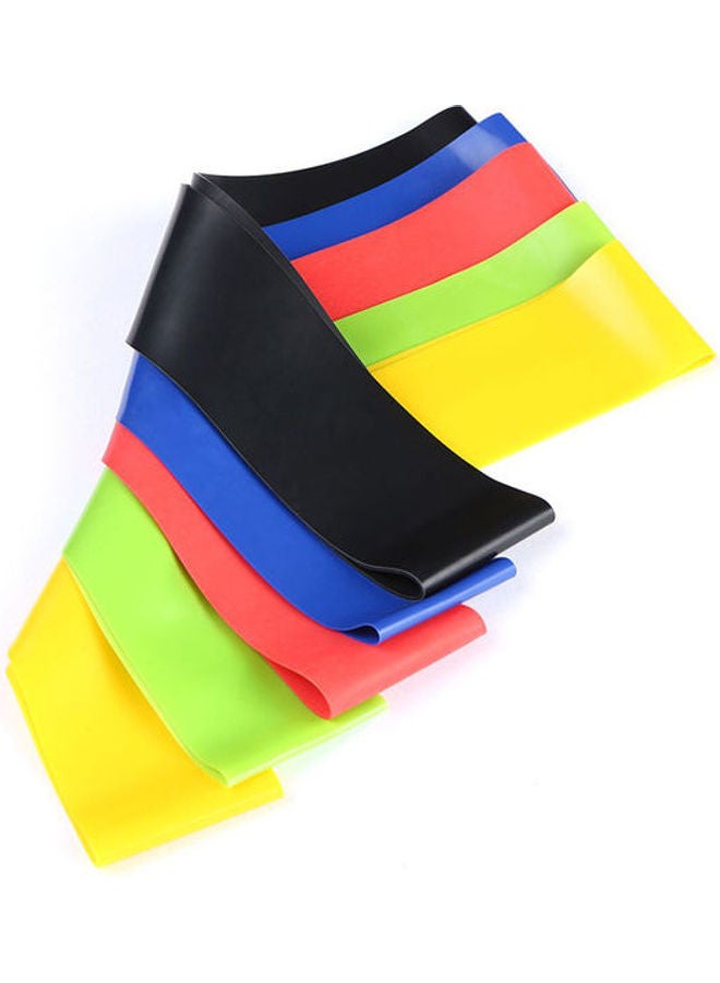 5-Piece Elastic Resistance Bands Set 600 * 50 * 0.35meter - Image 2