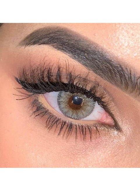 Women's luminous latin gray Lenses Magnifying and shiny lenses for the eye they are  soft and light on the eyes and they are licensed by most countries of the world and have the ability to enter oxygen. Let your eyes breathe with Luminous