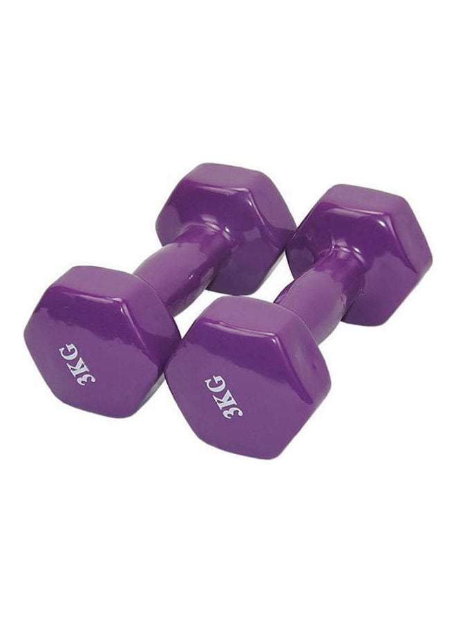 2-Piece Dumbbell Vinyl 3kg