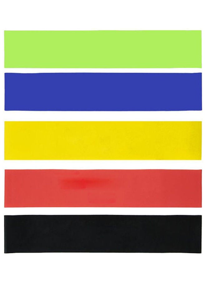 Kanteen Store 5pcs Elastic Resistance Bands Set Latex Gym Strength Training Rubber Loops Bands Fitness Workout Equipment Expander 11.8cm  - Image 1