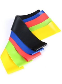 Kanteen Store 5-Piece Elastic Resistance Bands Set Latex Gym Strength Training Rubber Loops Fitness Workout Equipment Expander  - Image 3