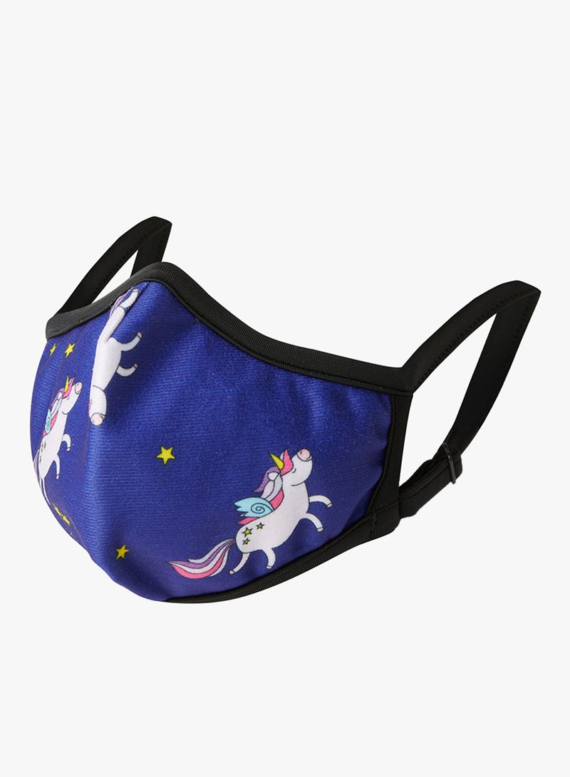 Nomad Mask - Unicorn Face Mask Purple - Image 1