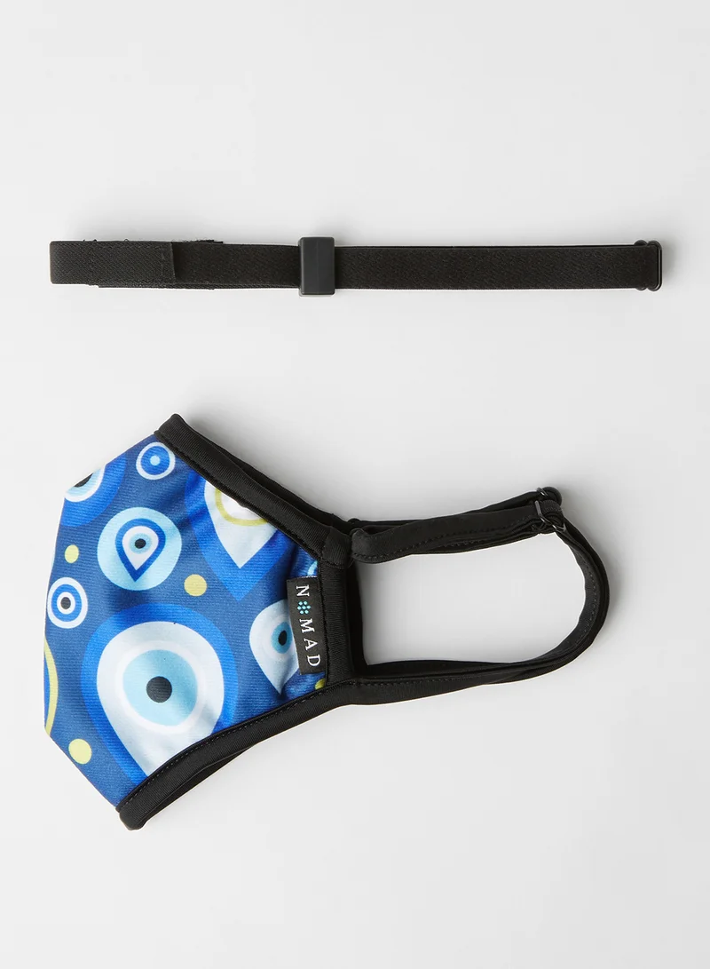 Nomad Mask Unisex Evil Eye Print Face Mask