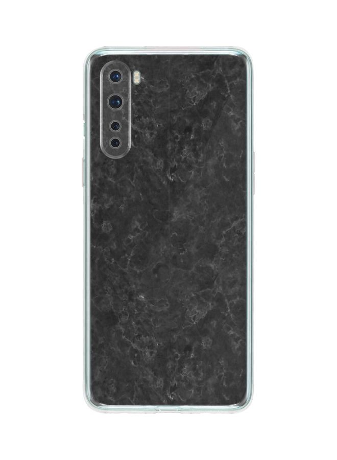 Stylizedd Marble Texture  Classic Case Cover For Oneplus Nord Black - Image 1