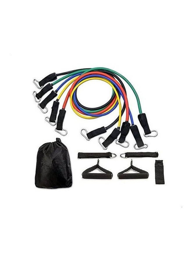 Kanteen Store Latex Resistance Bands Fitness Tube Rope Set Yoga Abs Workout 