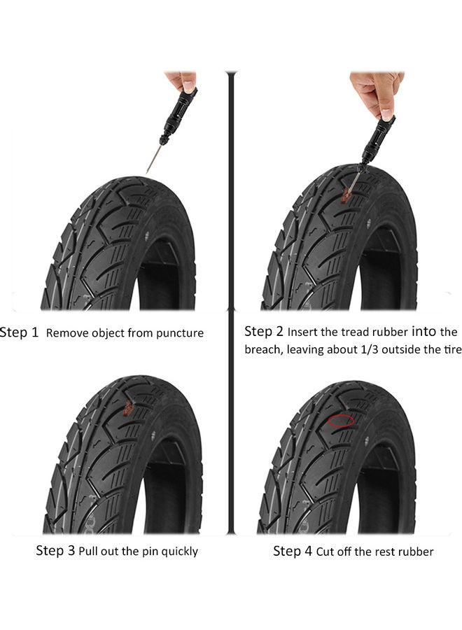 Generic Tubeless Bike Tire Repair Tool Kit - Image 4
