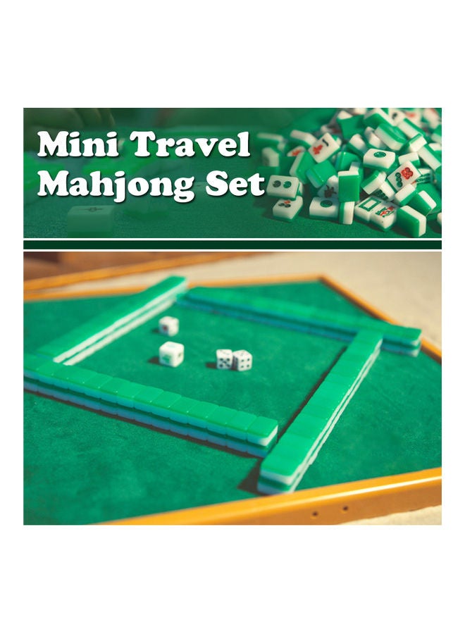Generic Mini Travel Mahjong Set 32 x 32 x 1cm  - Image 5