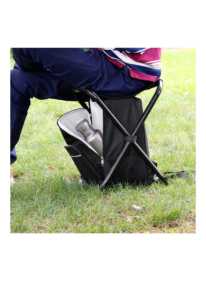 Generic Portable Backpack Chair Stool with Insulated Cooler Bag - Image 5