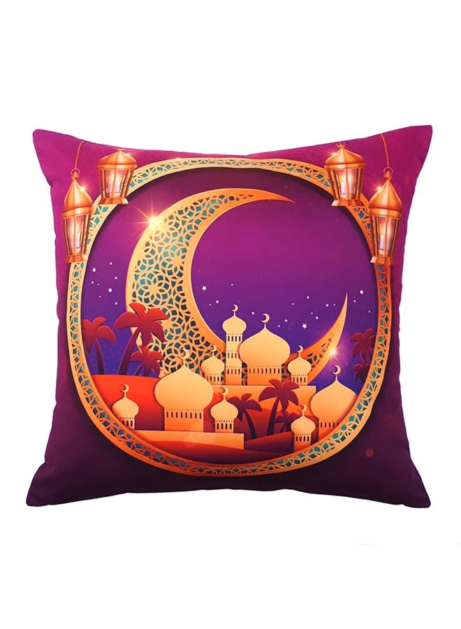 Set Of 2 Ramadan Kareem Cushion Covers And 1 Runner multicolour 40x40 & 90x35cm - v1614233894/N44635210A_4