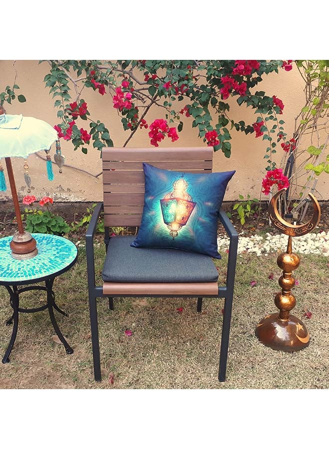 ألوان غطاء وسادة بعبارة "رمضان كريم" متعدد الألوان 40 x 40سم - Image 4