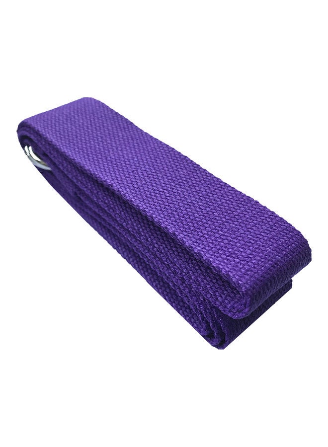 Generic 2-Piece EVA Yoga Block With Cotton Yoga Strap 23x15x8cm  - Image 3