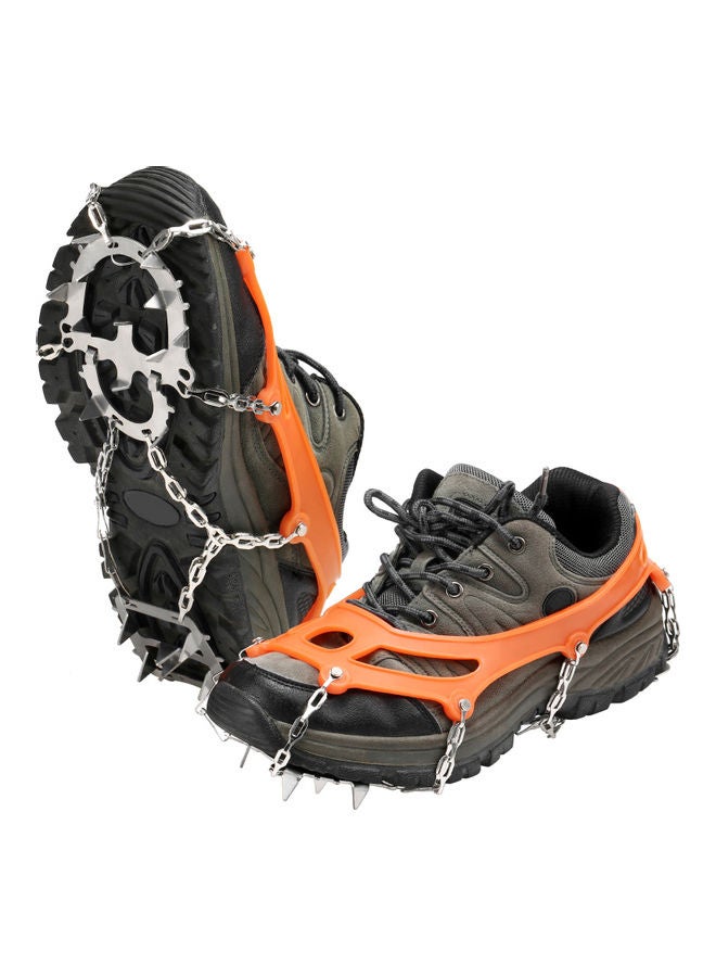Generic 2-Piece 18-Spikes Traction Cleats With Storage Bag 24x15x4cm  - Image 3