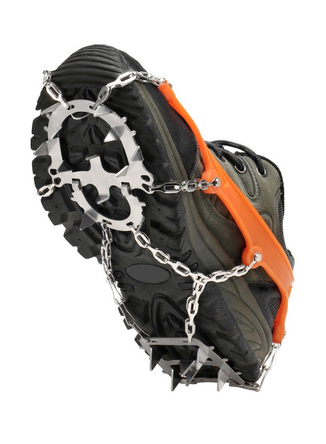 Generic 2-Piece 18-Spikes Traction Cleats With Storage Bag 24x15x4cm  - Image 5