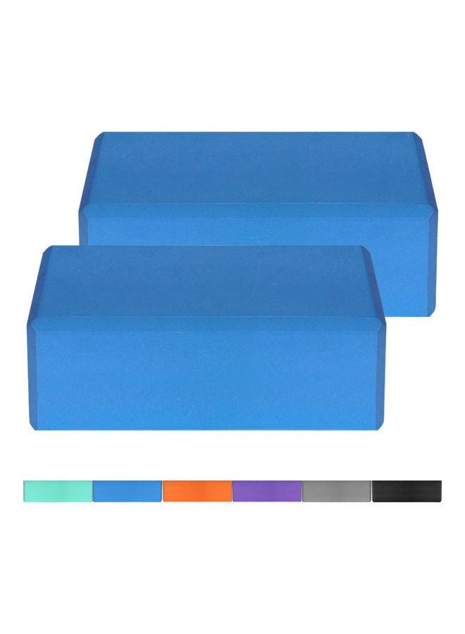Generic 2-Piece EVA Yoga Block 23x15x8cm  - Image 2